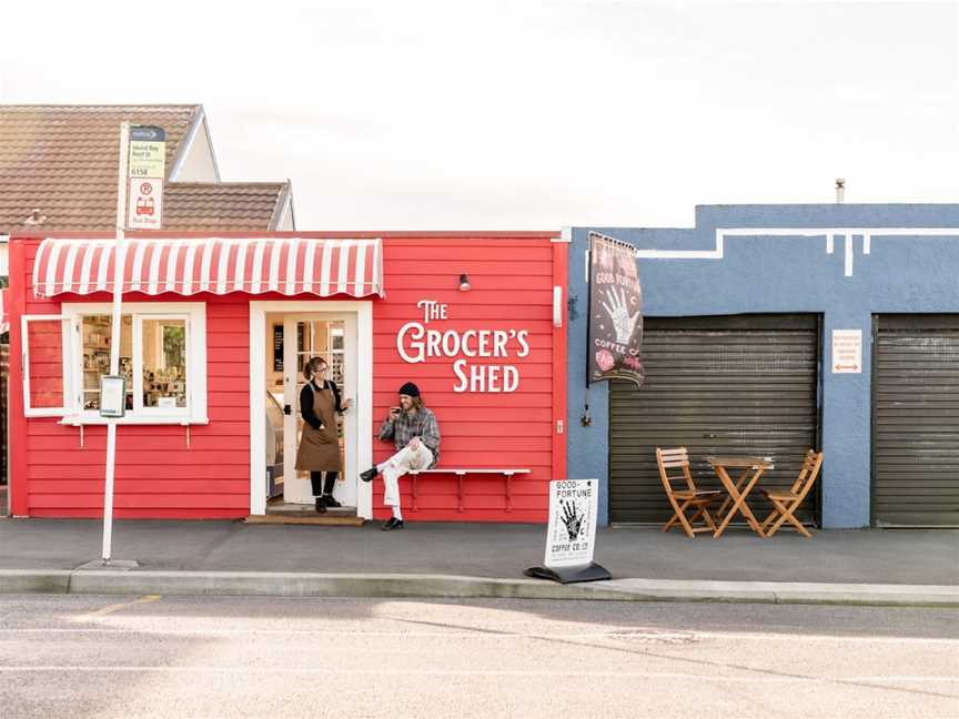 The Grocer's Shed, Island Bay, New Zealand