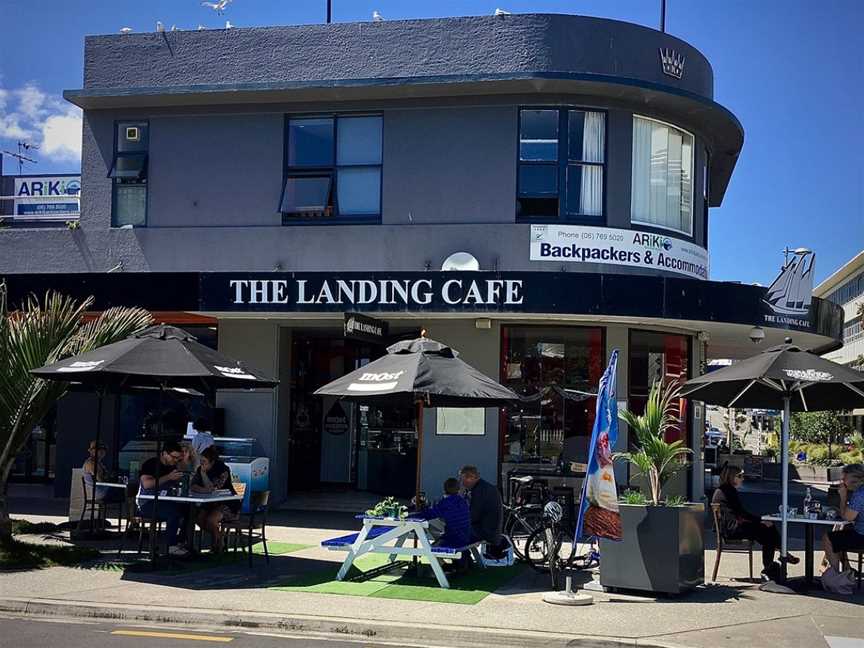 The Landing Cafe, New Plymouth Central, New Zealand
