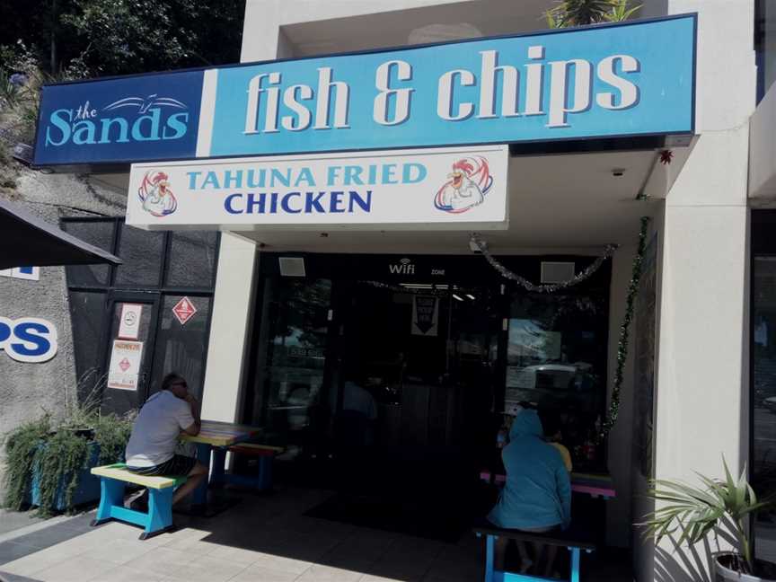 The Sands Fish and Chip Shop, Nelson, New Zealand