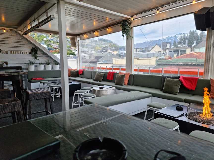 The Sundeck Rooftop Bar, Queenstown, New Zealand