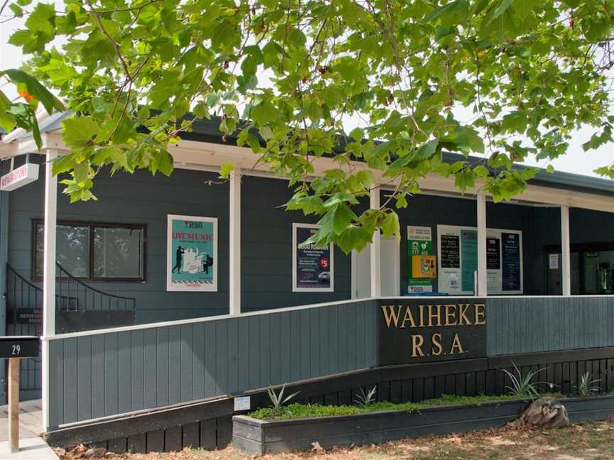 Waiheke RSA, Ostend, New Zealand