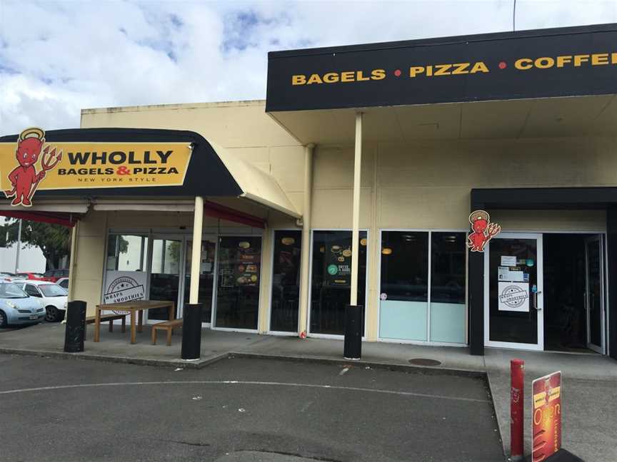 Wholly Bagels & Pizza Lower Hutt, Hutt Central, New Zealand