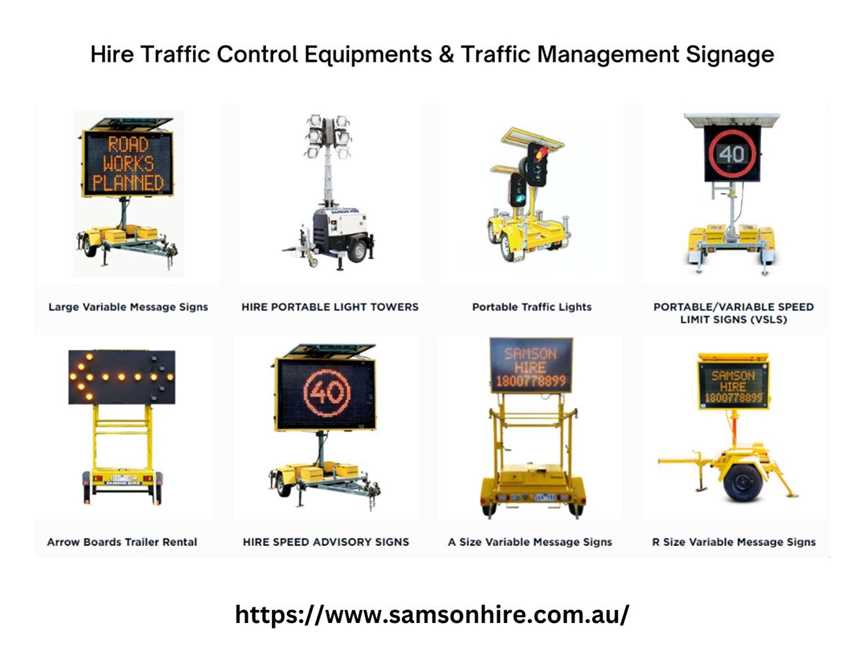 Samson Hire Variable Message Signs (VMS) Boards Hire Melbourne Australia