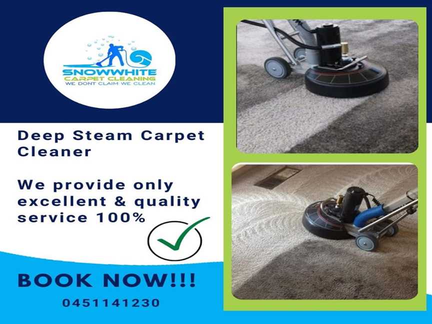 3 Rooms Steam Clean for A$99 only, Homes Suppliers & Retailers in Piara Waters