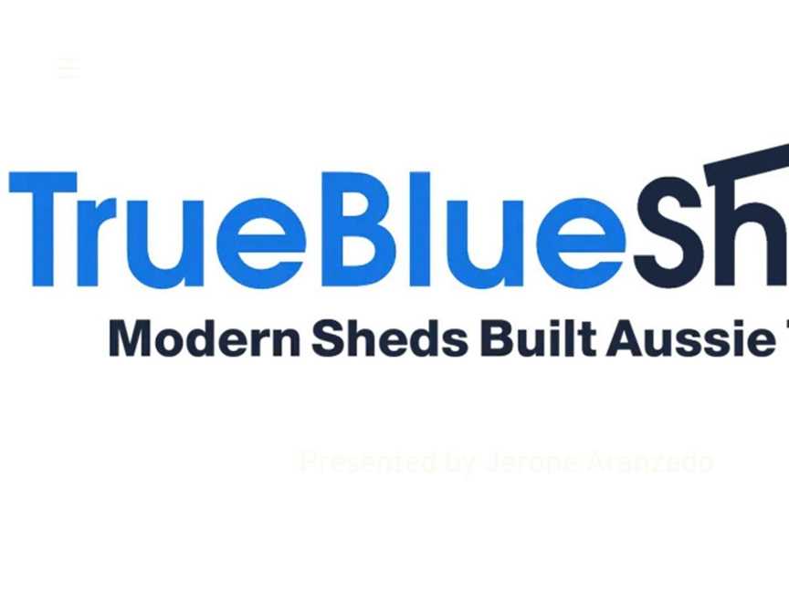 True Blue Sheds Logo