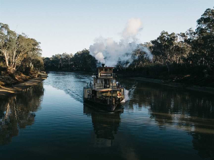 Murray River Paddlesteamers - PS Emmylou, Echuca, VIC