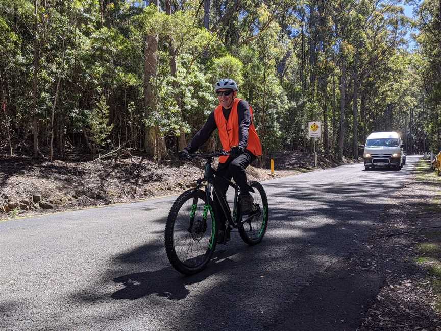 Mt Wellington Descent Bike Ride, Hobart, TAS