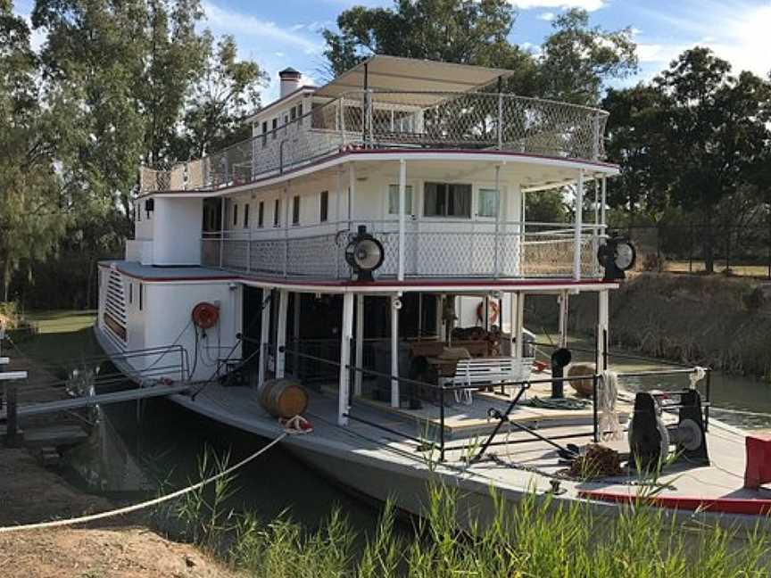 PS Ruby Heritage Paddle Steamer, Wentworth, NSW