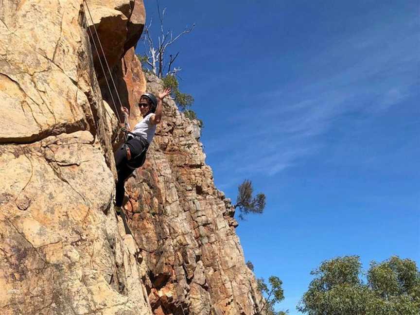 Venture - Rock Climb & Abseil - Onkaparinga Gorge, Onkaparinga, SA