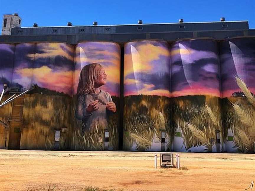 Australian Silo Art Trail, Mandurah, WA