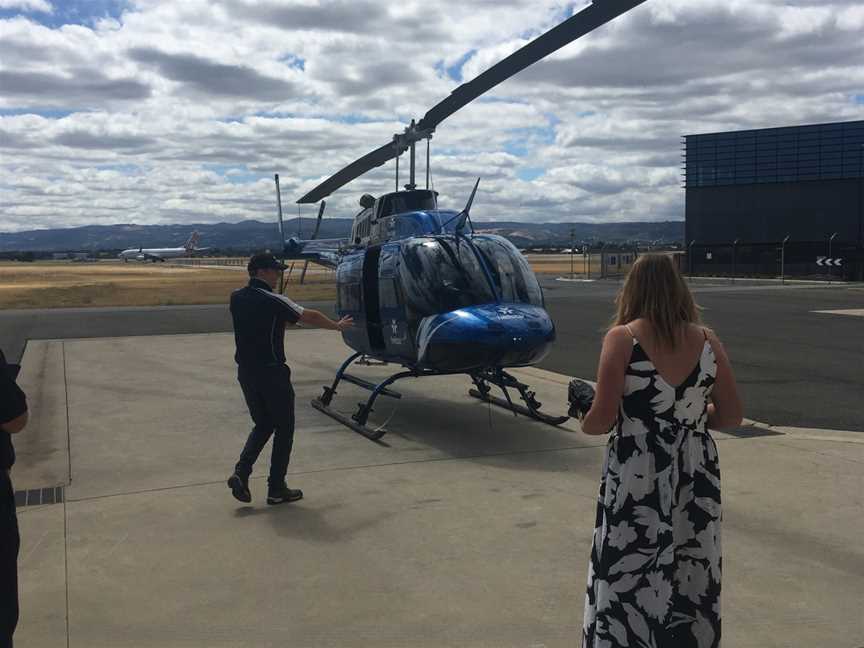 Heli Lunch, South Plympton, SA