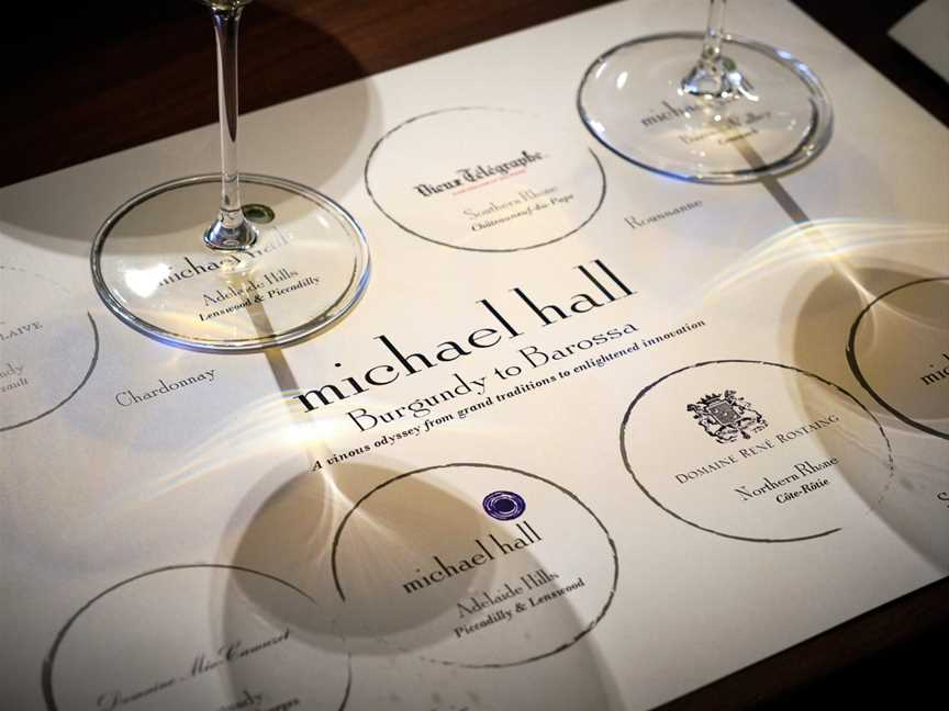 Michael Hall Wines Experiences, Tanunda, SA