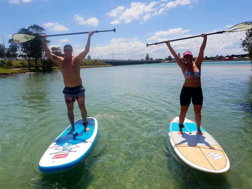 Stand Up Paddle Boarding Shellharbour, Lake Illawarra, NSW