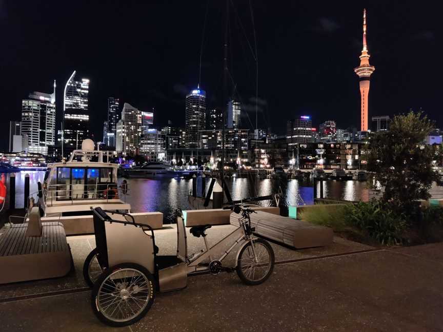Auckland Pedicab (Auckland Bike Taxi), Auckland, New Zealand