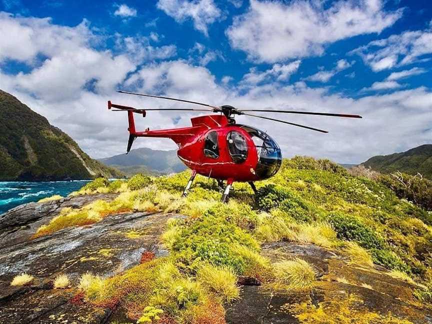 Fiordland Helicopters Hangar, Te Anau, New Zealand