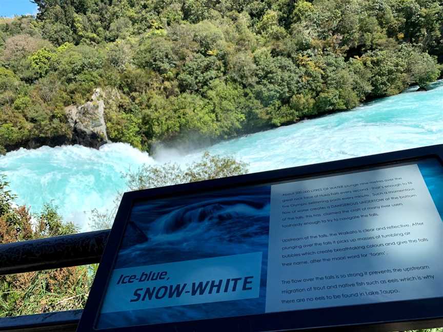 Huka Falls Trust Kiosk, Wairakei, New Zealand