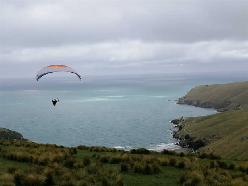Paragliding Launch Area (CHGPC), Sumner, New Zealand
