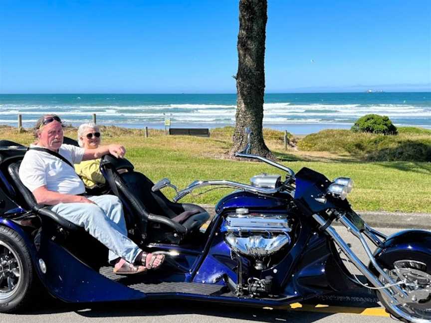V8 Trike Tours Tauranga, Mount Maunganui, New Zealand