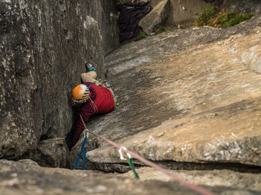 Wanaka Rock Climbing, Wanaka, New Zealand