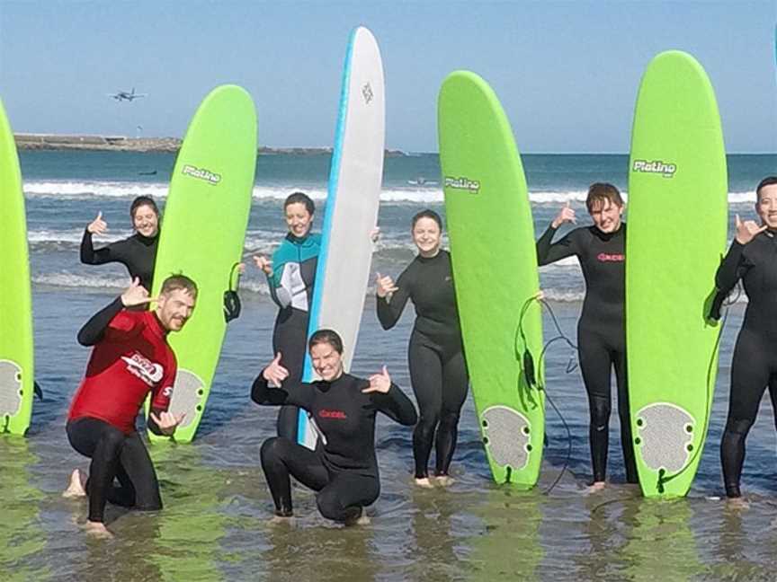 Wellington Surf Lessons, Lyall Bay, New Zealand