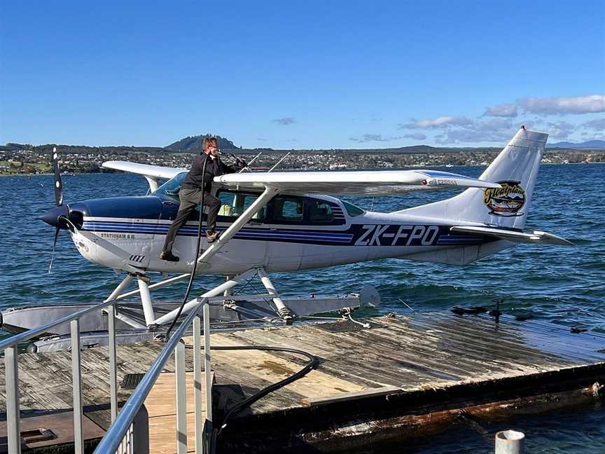 Taupo's Floatplane, Taupo, New Zealand