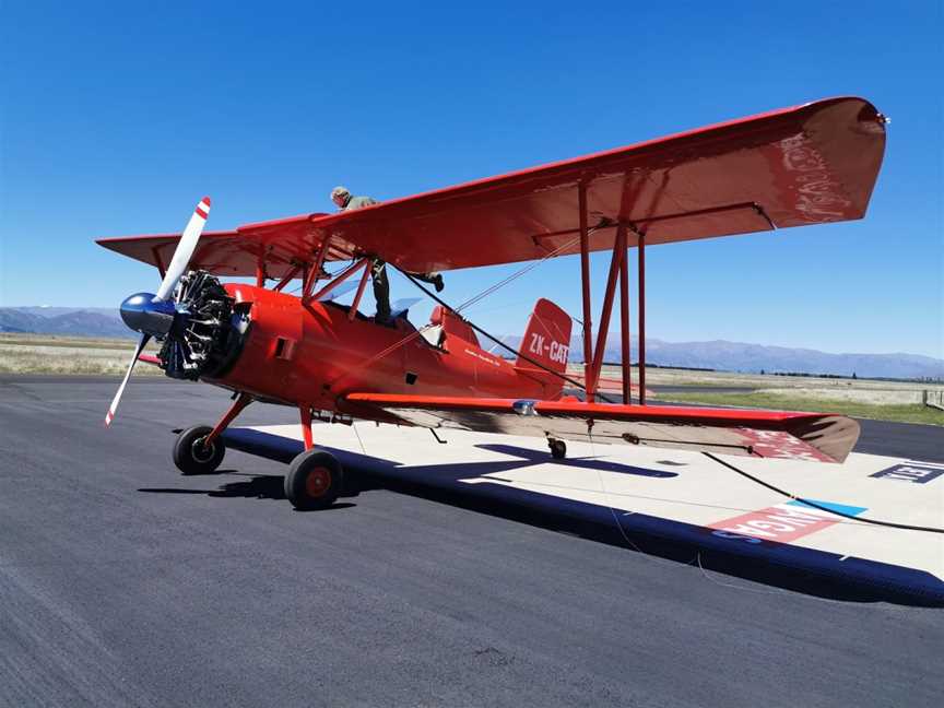 Red Cat Biplane Flights, Twizel, New Zealand