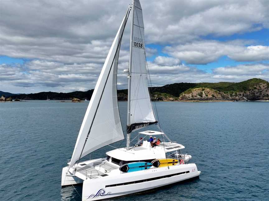 Serenity sailing the Bay of Islands