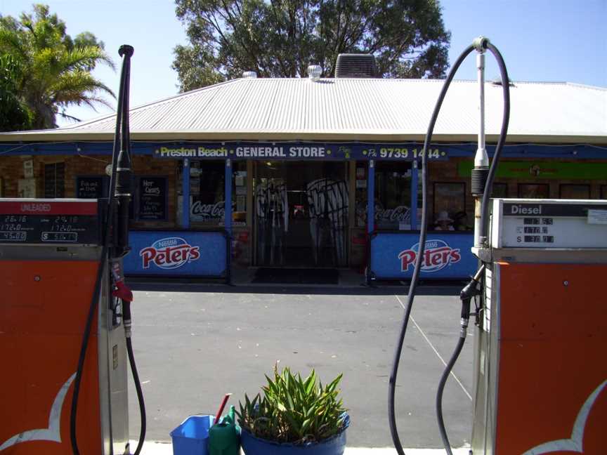 Preston Beach General Storewithfuelpumps( E37@ WT W2013)