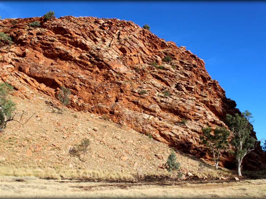 Rock formation at the Gap, Alice Springs IMG 2540 01.jpg