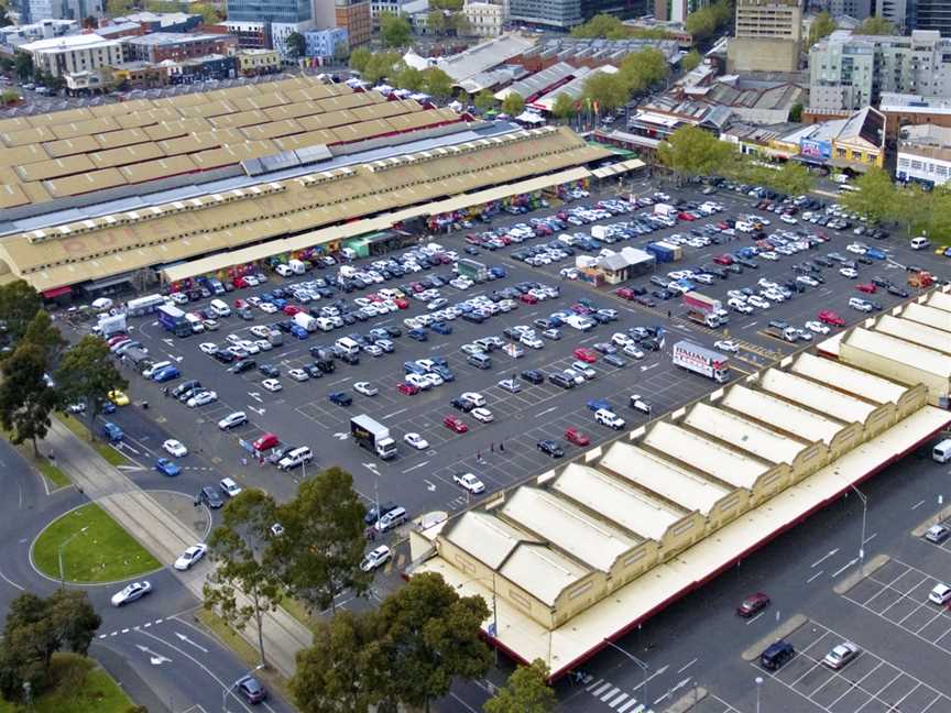 Aerialphotographof Queen Victoria Market