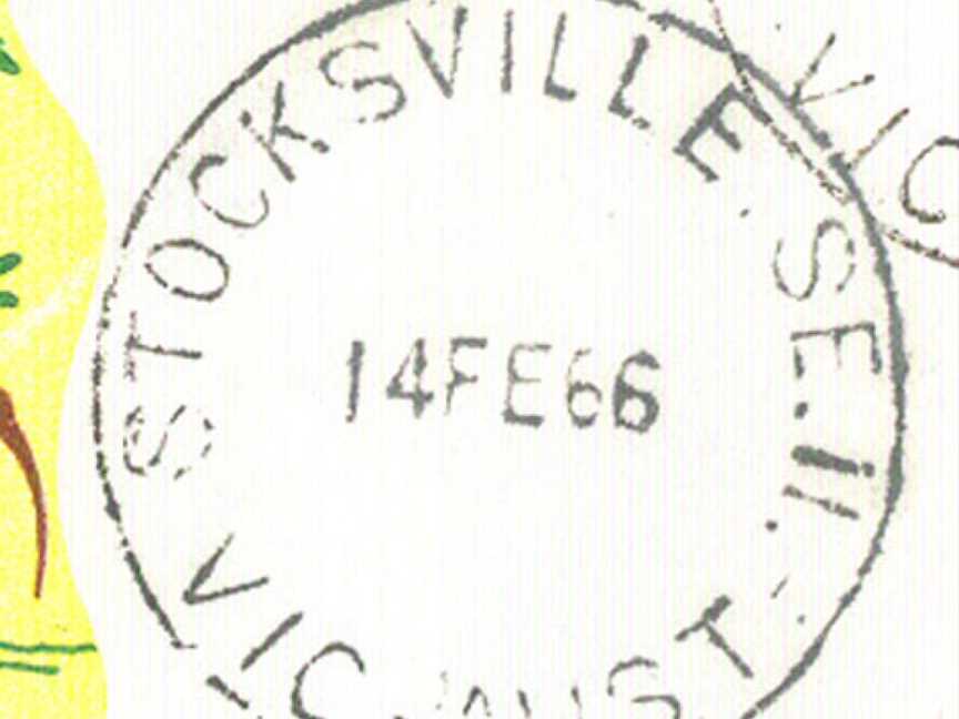 Stocksville Victoriapostmark