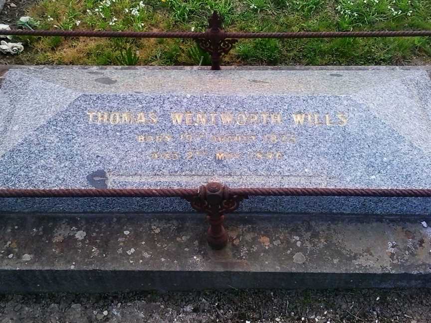 Tom Wills Grave