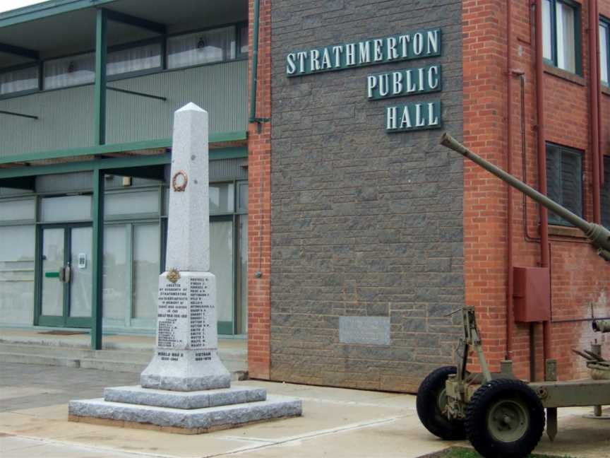 Strathmerton Public Hall Stevage