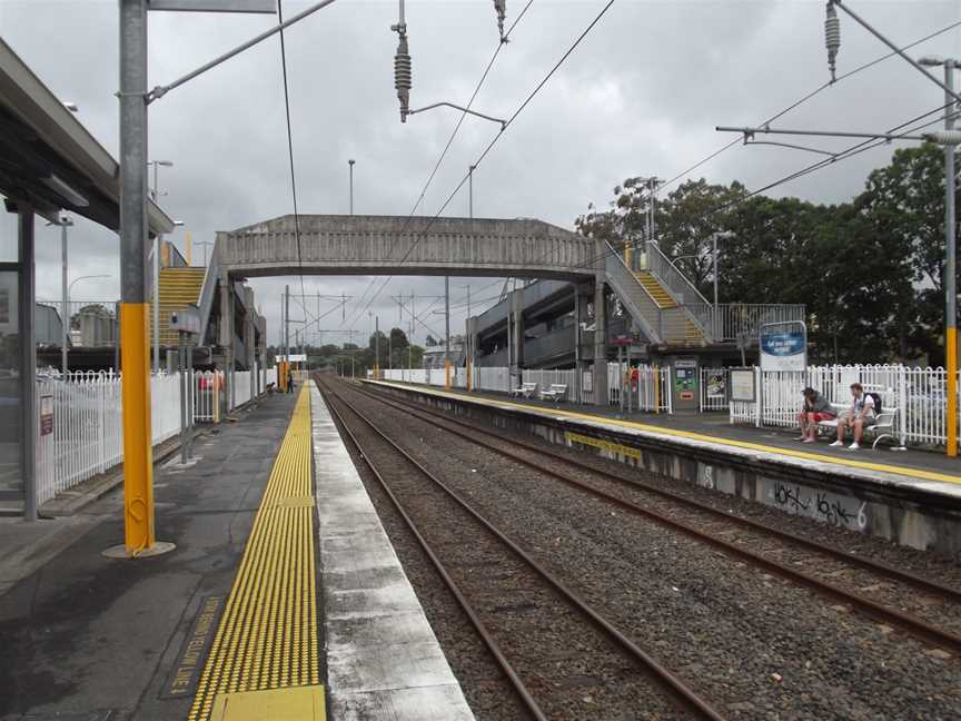 Loganlea Railway Station CQueensland CJuly2012