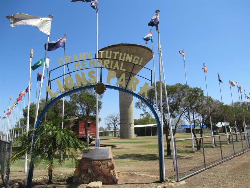 Frank Tutungi Memorial Lions Park CBlackwater CQueensland