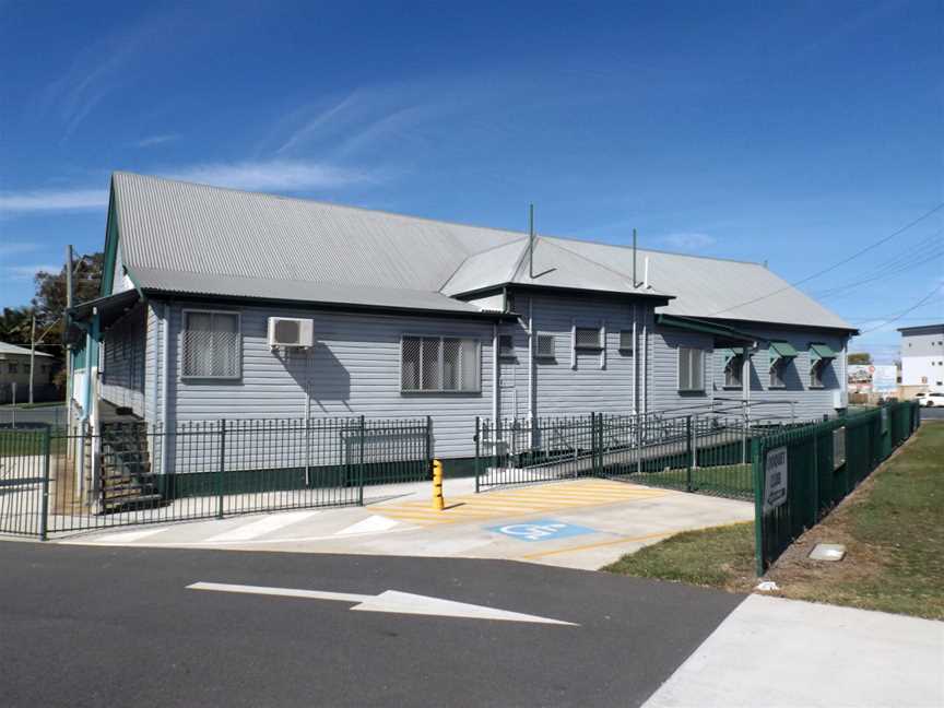 Sideof Woody Point Memorial Hall CWoody Point CQueensland