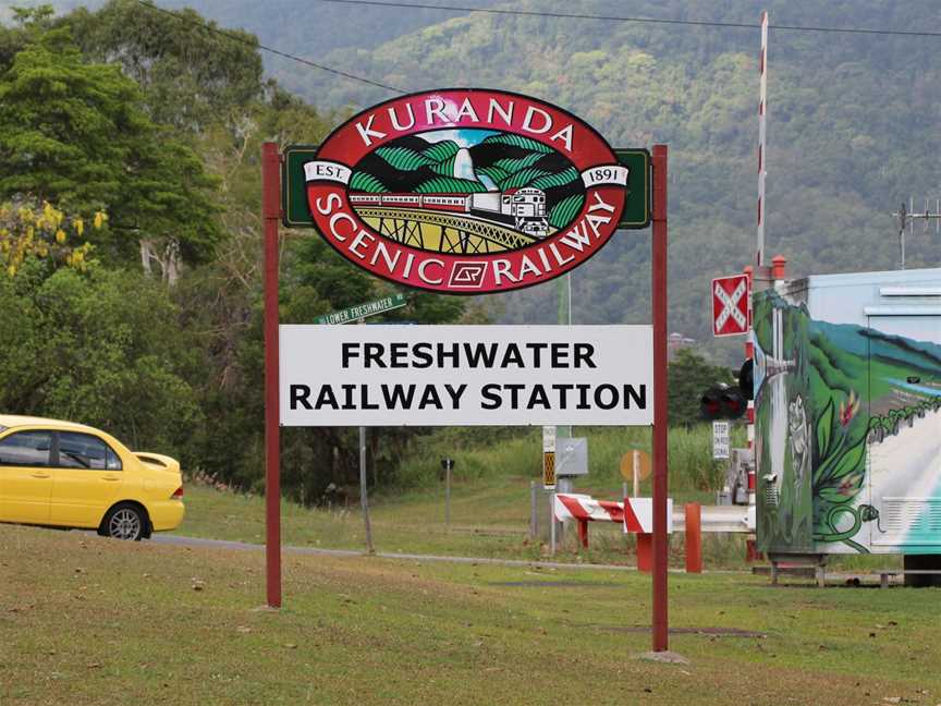 Freshwater Railway Stationsign