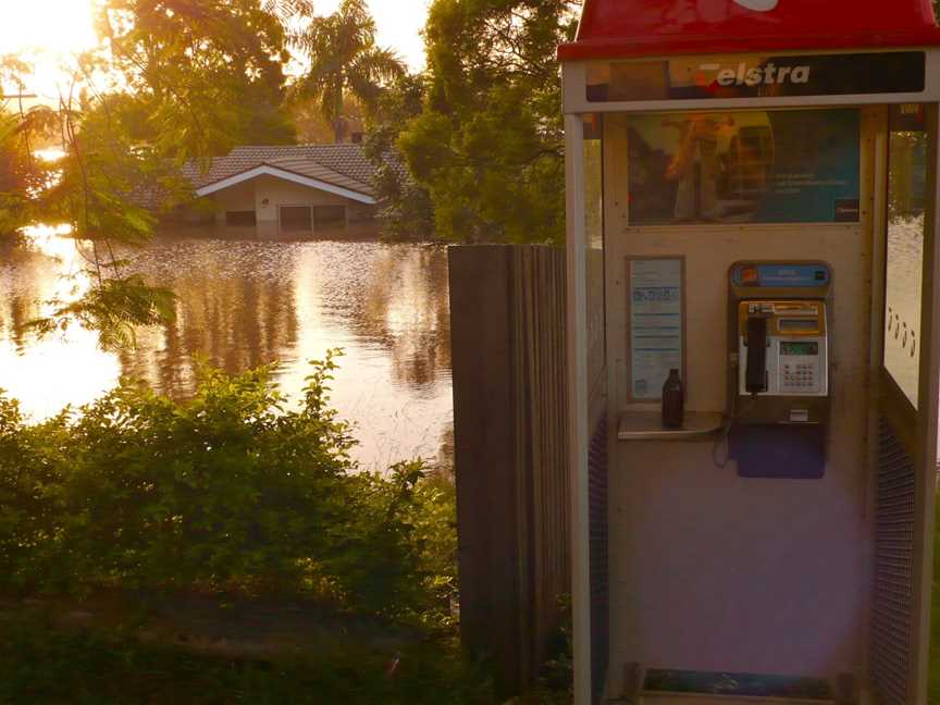 Housefloodedinthe Ipswichsuburbof Gailes