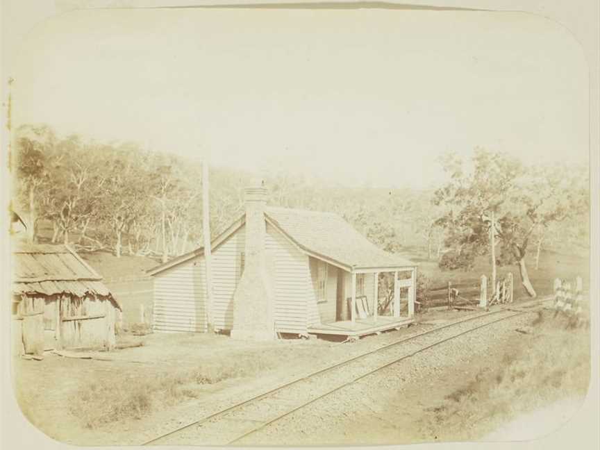 Cranley(formerly Bremmers Gate)ontherailwaylinefrom Toowoombato Warwick C1897
