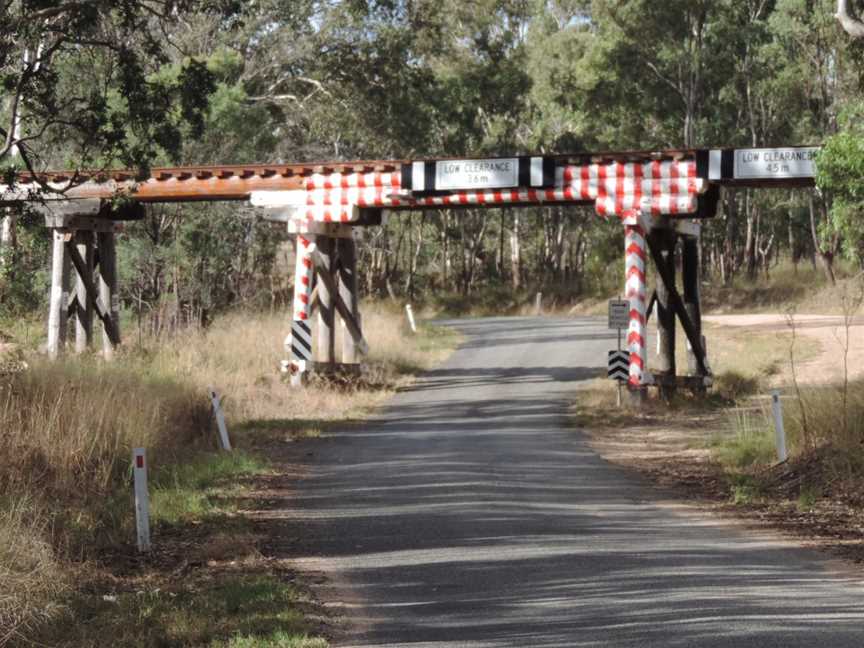 Railwaybridgeonthe Southernlineover Old Stanthorpe Roadat Cherry Gully CDalveen CQueensland C2015