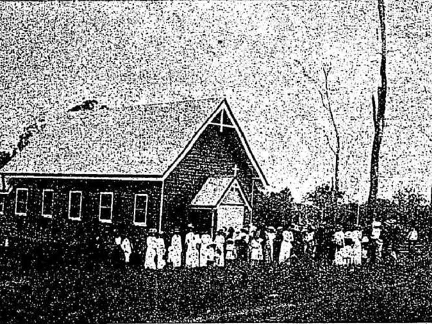 Openingof St George's Anglican Church CLinville C19 April1915
