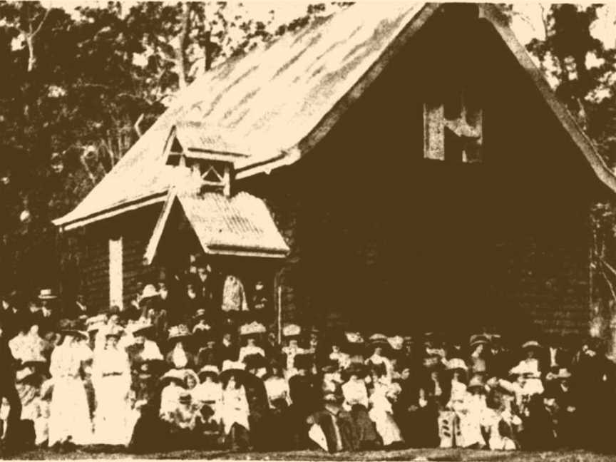 Openingof St Faith's Anglican Church CPechey CSeptember1911