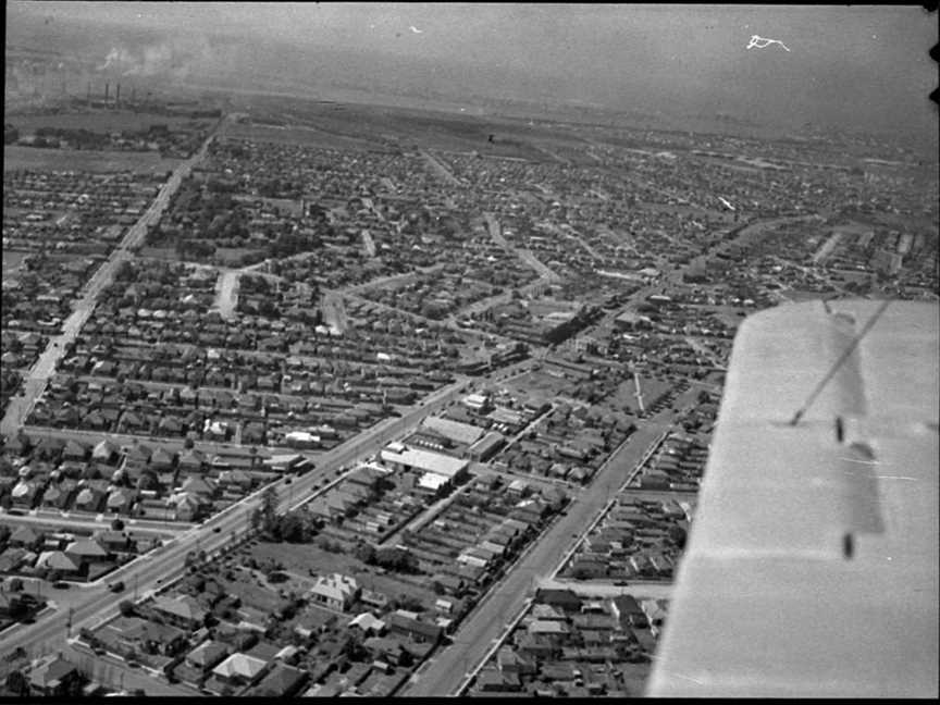 S LN SW31399 Aerialviewsof Mayfieldseriesshows Maitland Rd Webb Park Stewart Lloyds BH PHunter River