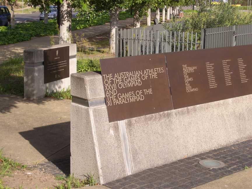 Newington Olympic Village Memorial1