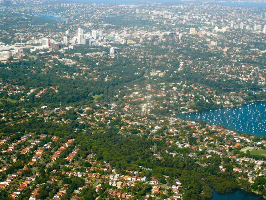 Aerial view of Longueville, Riverview, St Leonards, Sydney 2009-03-06.jpg