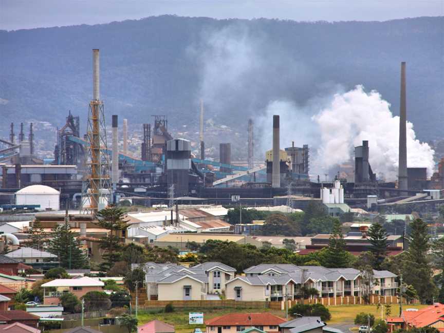 13 Industryof Australia Steelworksof Blue Scope Steel Limitedcompanyin Port Kembla CAustralia