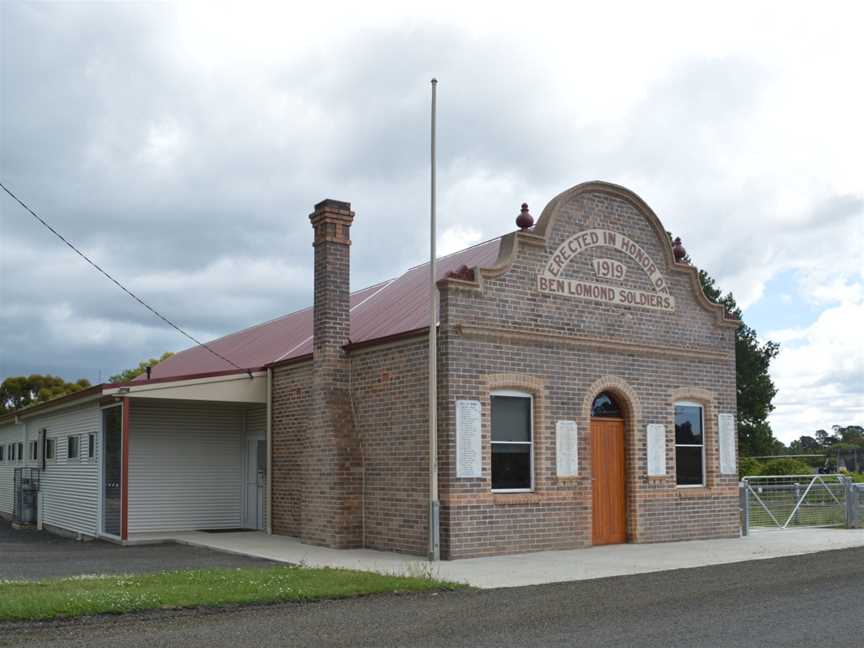 Ben Lomond Soldiers Memorial Hall 001.JPG