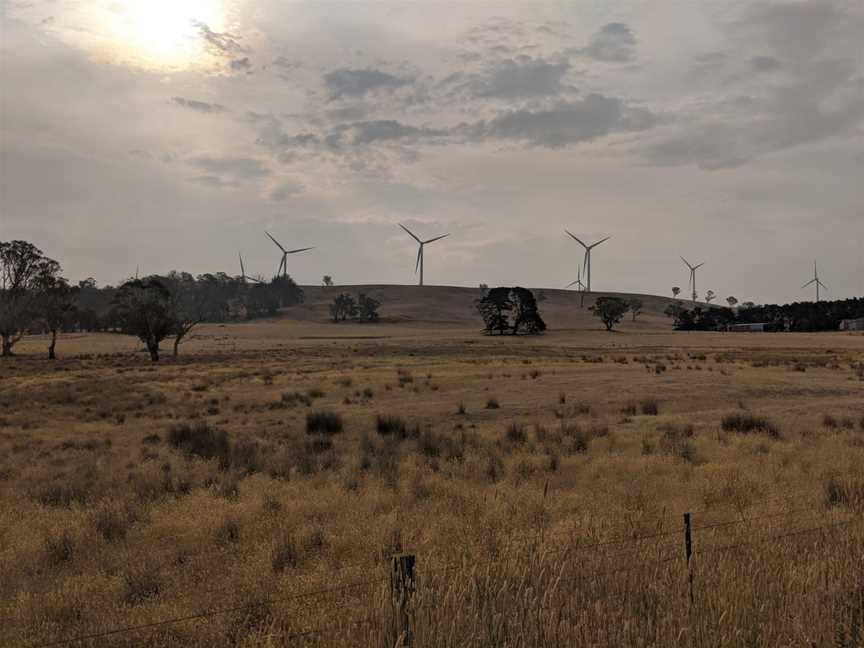 Wind farm at Bannister, New South Wales, 2019.jpg