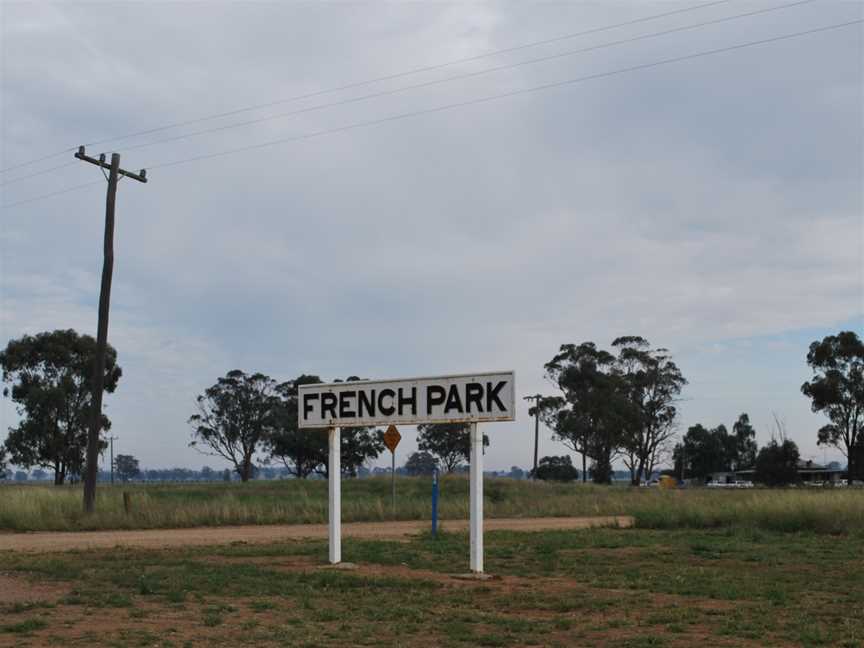 French Park Sign
