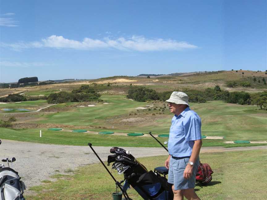 Panoramic view of Mount Compass GC from the 18th green, 7 March 2007